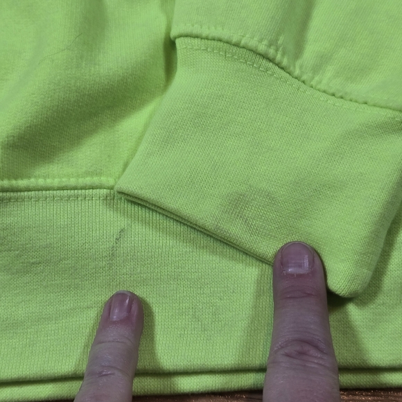 Marshmello Official DJ Mellogang Hoodie Men's Size S Macho Mello Neon Green NWT - Picture 8 of 8